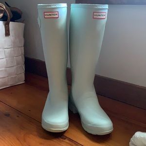 Mint Green Hunter Boots (brand new)